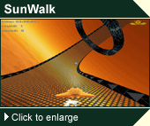 Screenshot of the SunWalk Profile